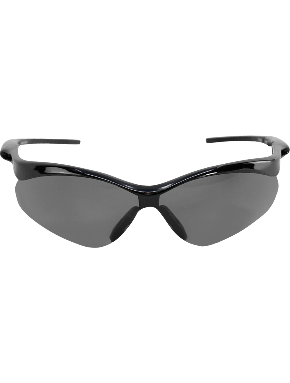 Spearfish® Smoke Lens, Shiny Black Frame Safety Glasses - BH2253