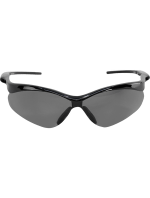Spearfish® Smoke Lens, Shiny Black Frame Safety Glasses - BH2253