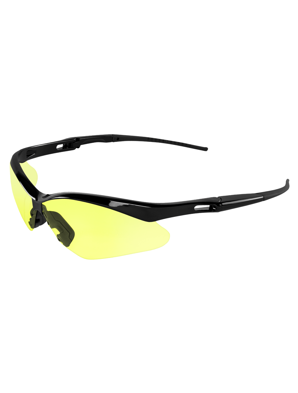 Spearfish® Yellow Anti-Fog Lens, Shiny Black Frame Safety Glasses - BH2254AF
