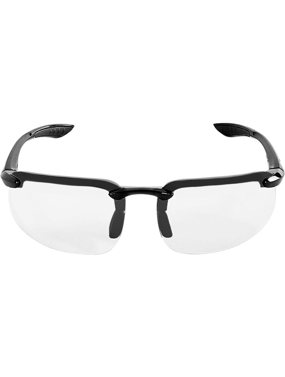 Swordfish®X Clear Anti-Fog Lens, Shiny Black Frame Safety Glasses - LIMITED STOCK - BH2551AF