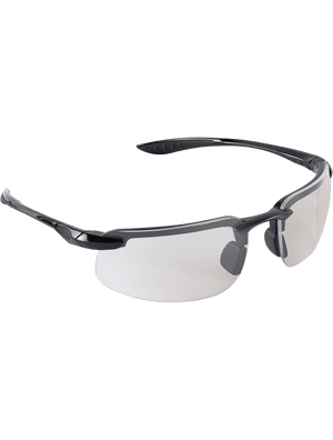 Swordfish®X Indoor/Outdoor Anti-Fog Lens, Shiny Black Frame Safety Glasses - LIMITED STOCK - BH2556AF