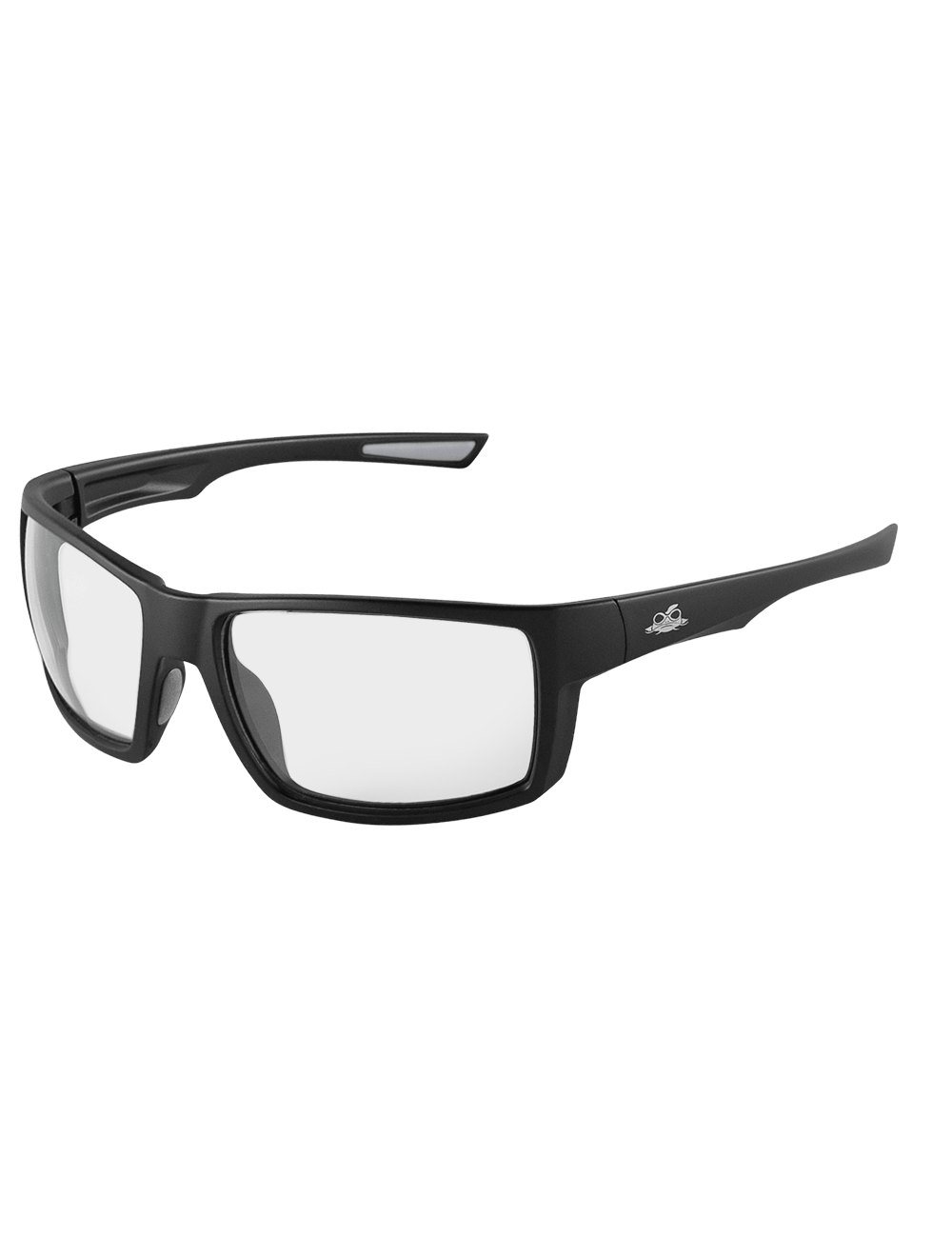 Sawfish™ Clear Anti-Fog Lens, Matte Black Frame Safety Glasses - BH2661AF