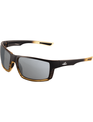 Sawfish™ Silver Mirror Anti-Fog Lens, Tortoise/Black Frame Safety Glasses - BH2677AF