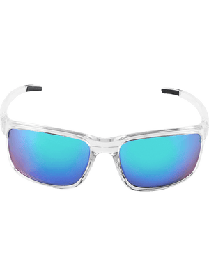 Pompano™ Green Mirror Anti-Fog Lens, Crystal Clear Frame Safety Glasses - BH27116AF