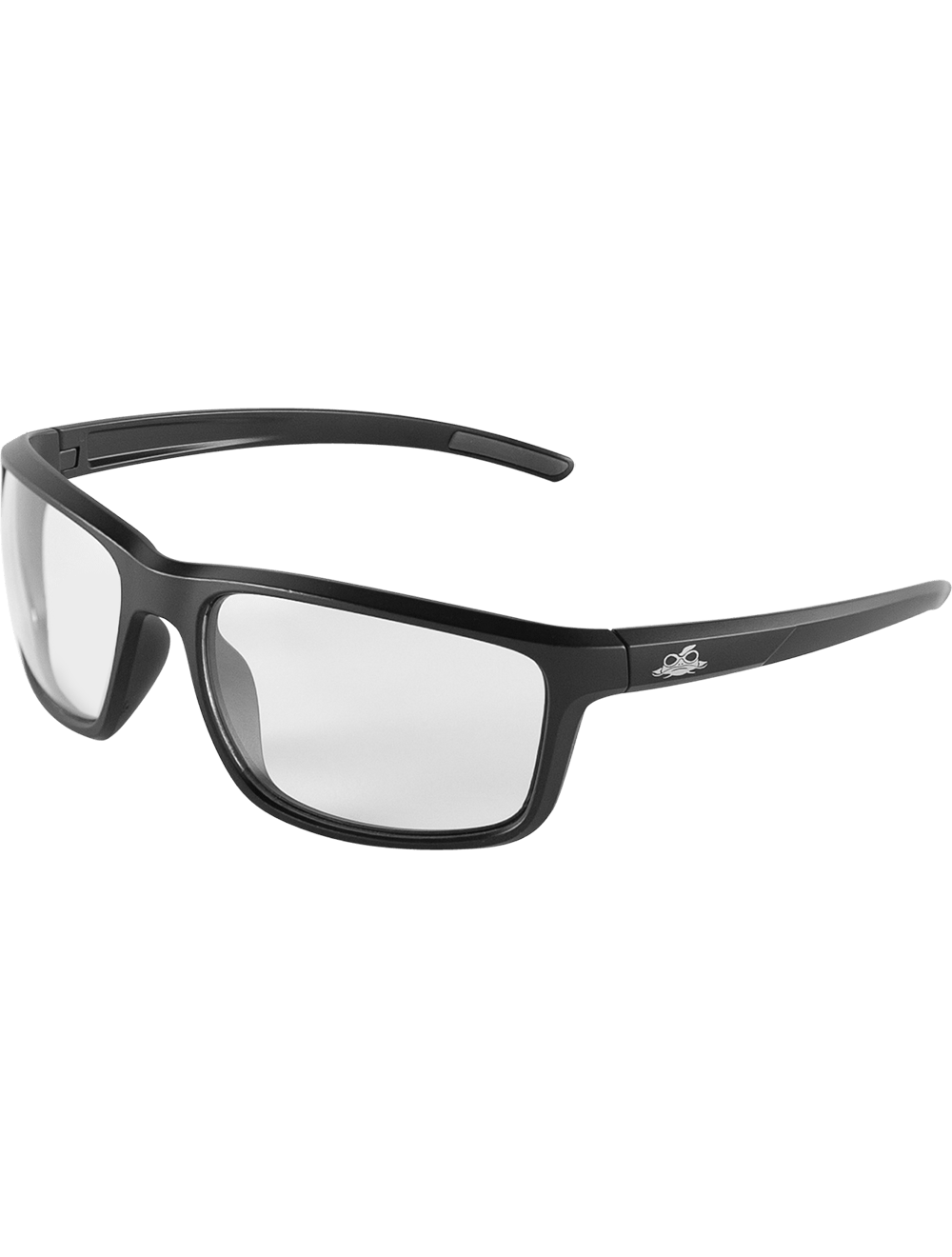 Pompano™ Clear Anti-Fog Lens, Matte Black Frame Safety Glasses - BH2761AF