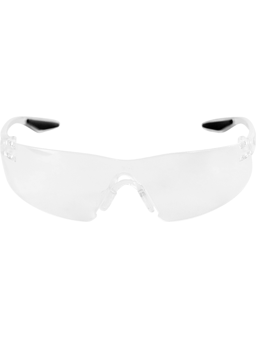 Discus™ Clear Anti-Fog Lens, Frosted Clear Frame Safety Glasses - BH2811AF
