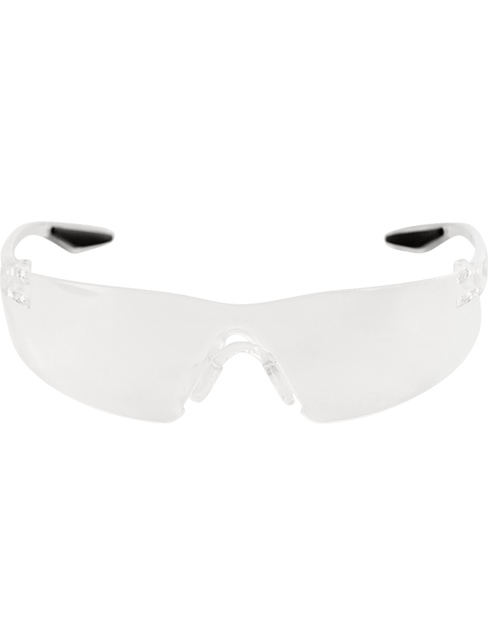 Discus™ Indoor/Outdoor Lens, Frosted Clear Frame Safety Glasses - BH2816