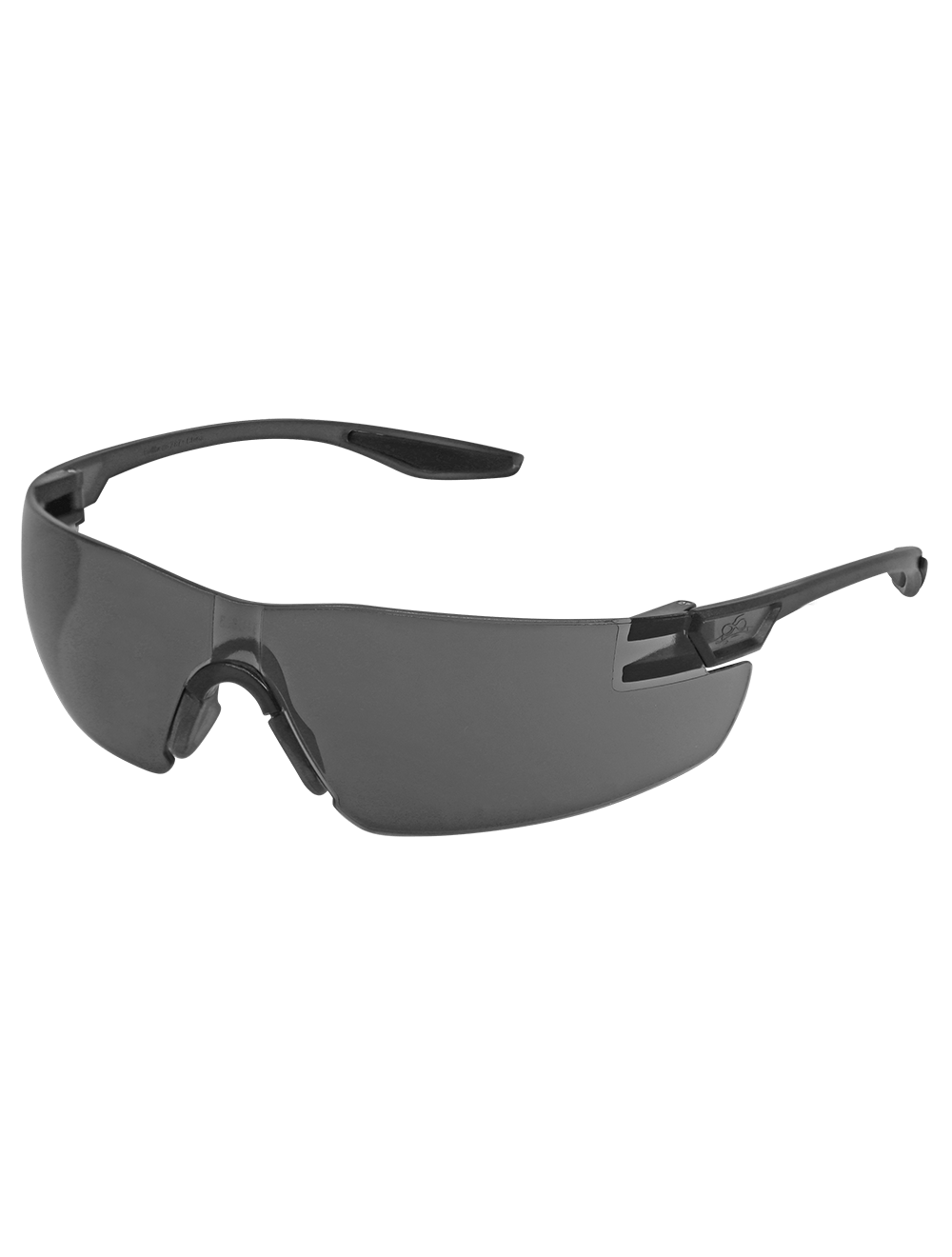 Discus™ Smoke Anti-Fog Lens, Frosted Black Frame Safety Glasses - BH2833AF