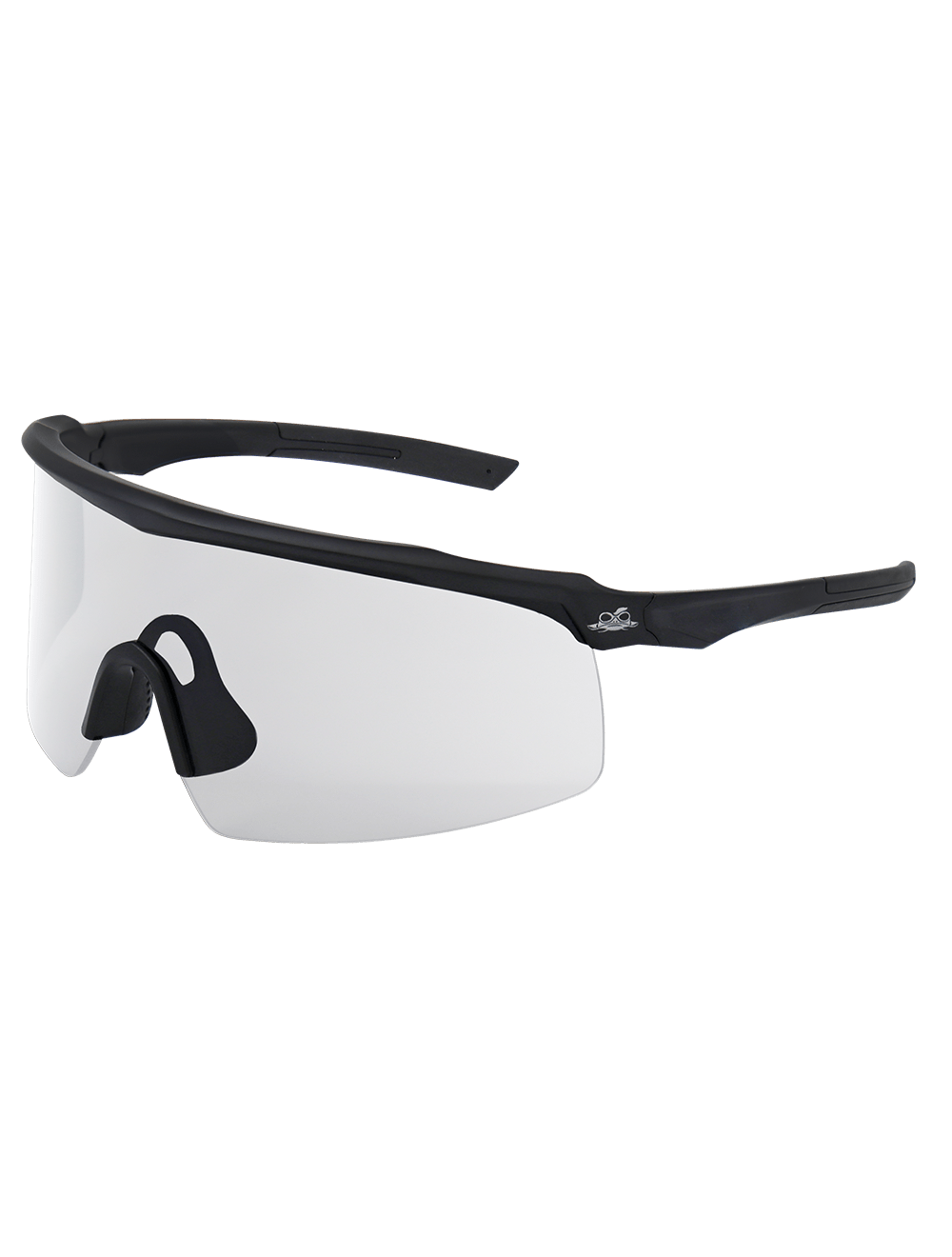 Whipray™ Clear Anti-Fog Lens, Matte Black Frame Safety Glasses - BH3261AF