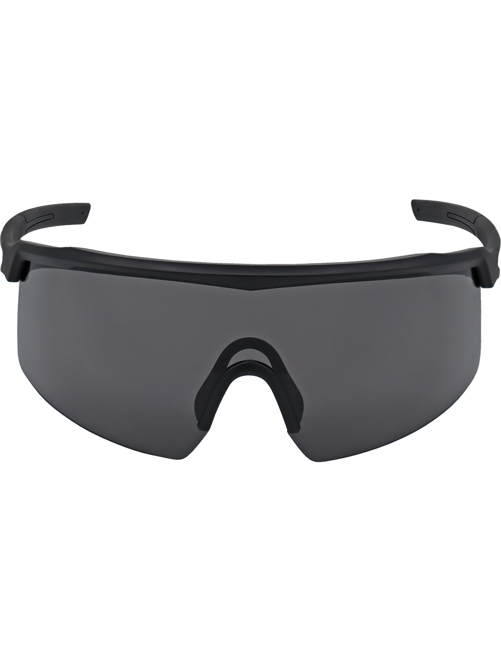 Whipray™ Smoke Anti-Fog Lens, Matte Black Frame Safety Glasses - BH3263AF