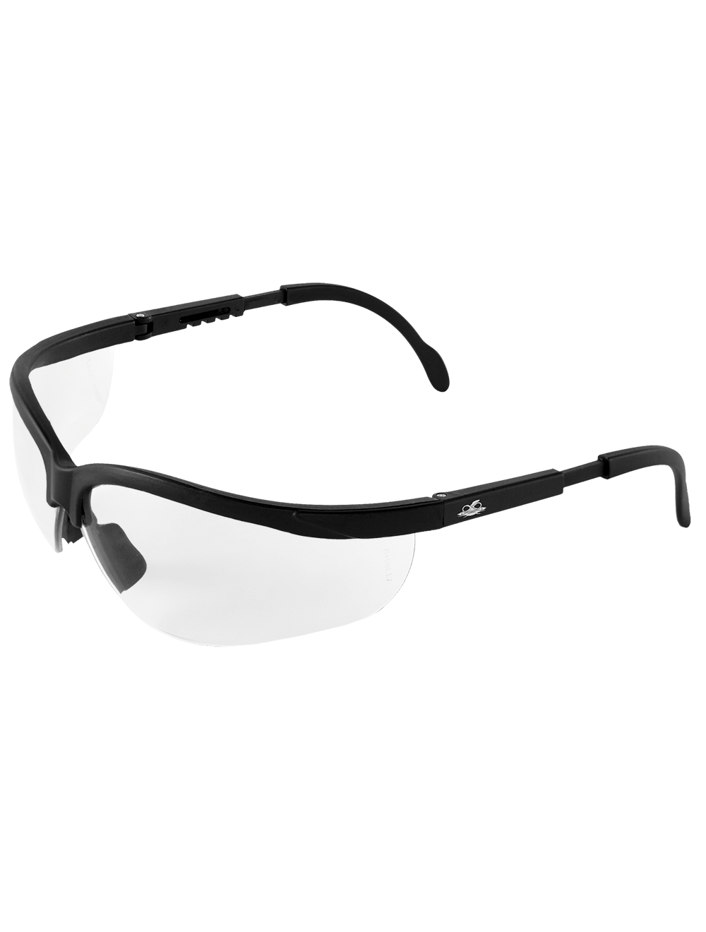 Picuda® Clear Lens, Matte Black Frame Safety Glasses - BH461