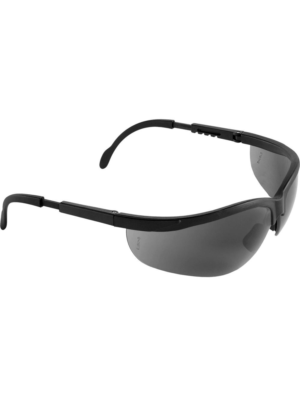 Picuda® Smoke Lens, Matte Black Frame Safety Glasses - BH463