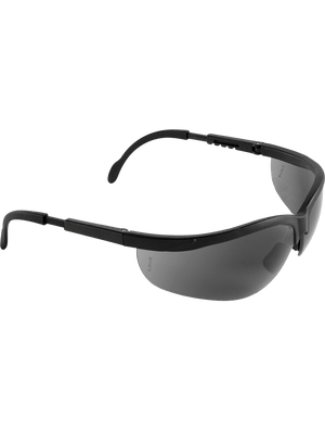 Picuda® Smoke Lens, Matte Black Frame Safety Glasses - BH463