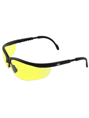 Picuda® Yellow Lens, Matte Black Frame Safety Glasses - LIMITED STOCK - BH464