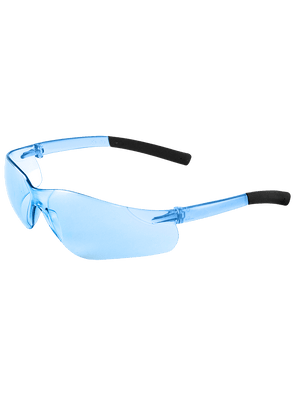 Pavon® Light Blue Lens, Frosted Blue Frame Safety Glasses - BH525