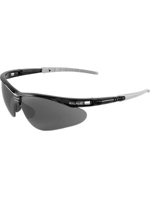 Stinger® Smoke Anti-Fog Lens, Crystal Black Frame Safety Glasses - BH633AF