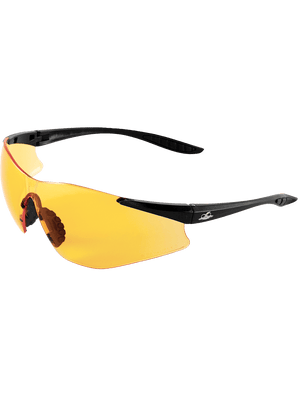 Snipefish® Orange Anti-Fog Lens, Matte Black Frame Safety Glasses - BH7615AF
