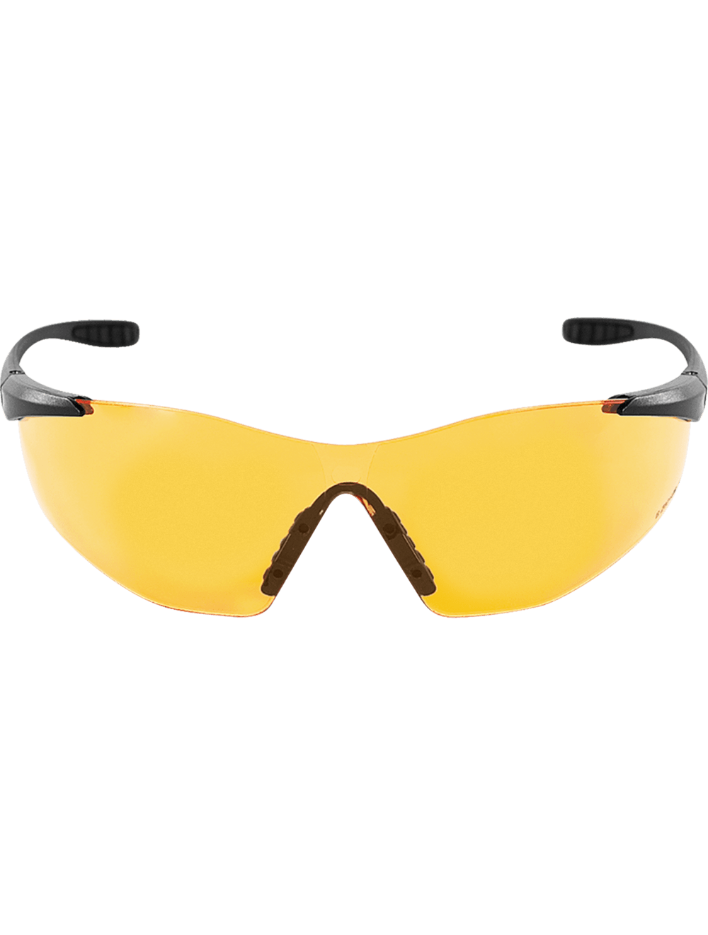 Snipefish® Orange Anti-Fog Lens, Matte Black Frame Safety Glasses - BH7615AF