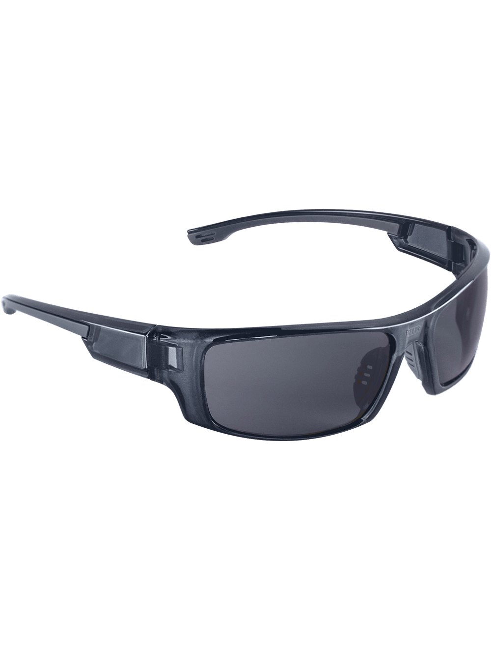 Dorado® Dark Smoke Anti-Fog Lens, Crystal Black Frame Safety Glasses - BH943AF