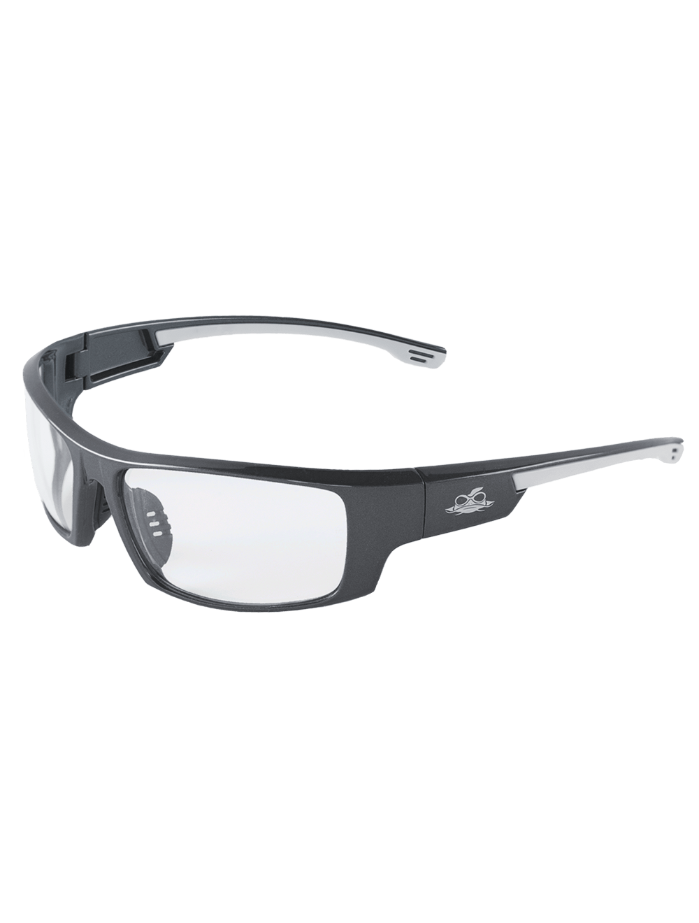 Dorado® Clear Anti-Fog Lens, Shiny Pearl Gray Frame Safety Glasses - BH991AF