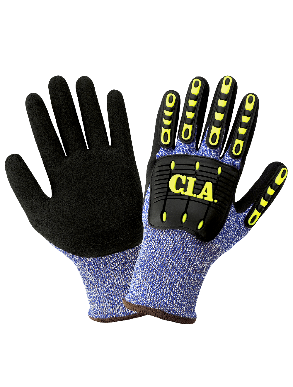 Vise Gripster® C.I.A. Cut, Impact, Abrasion, and Puncture Resistant Water Repellent Coated Gloves - CIA317INT