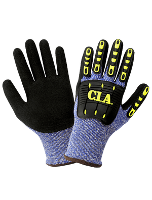 Vise Gripster® C.I.A. Cut, Impact, Abrasion, and Puncture Resistant Water Repellent Coated Gloves - CIA317INT