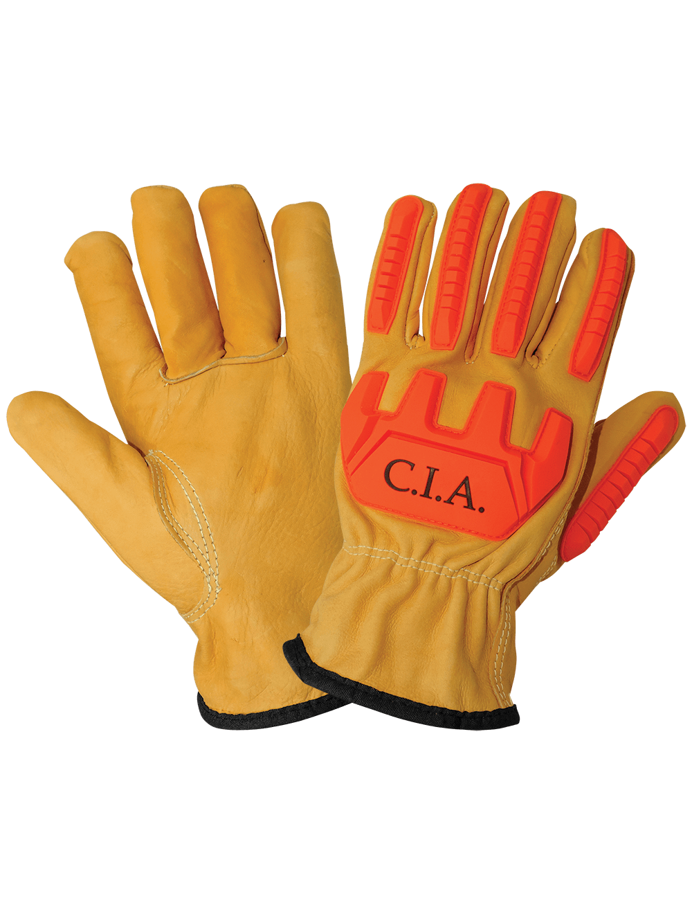 Premium Cowhide Grain Leather Cut, Impact, Abrasion Resistant Gloves - LIMITED STOCK - CIA3200