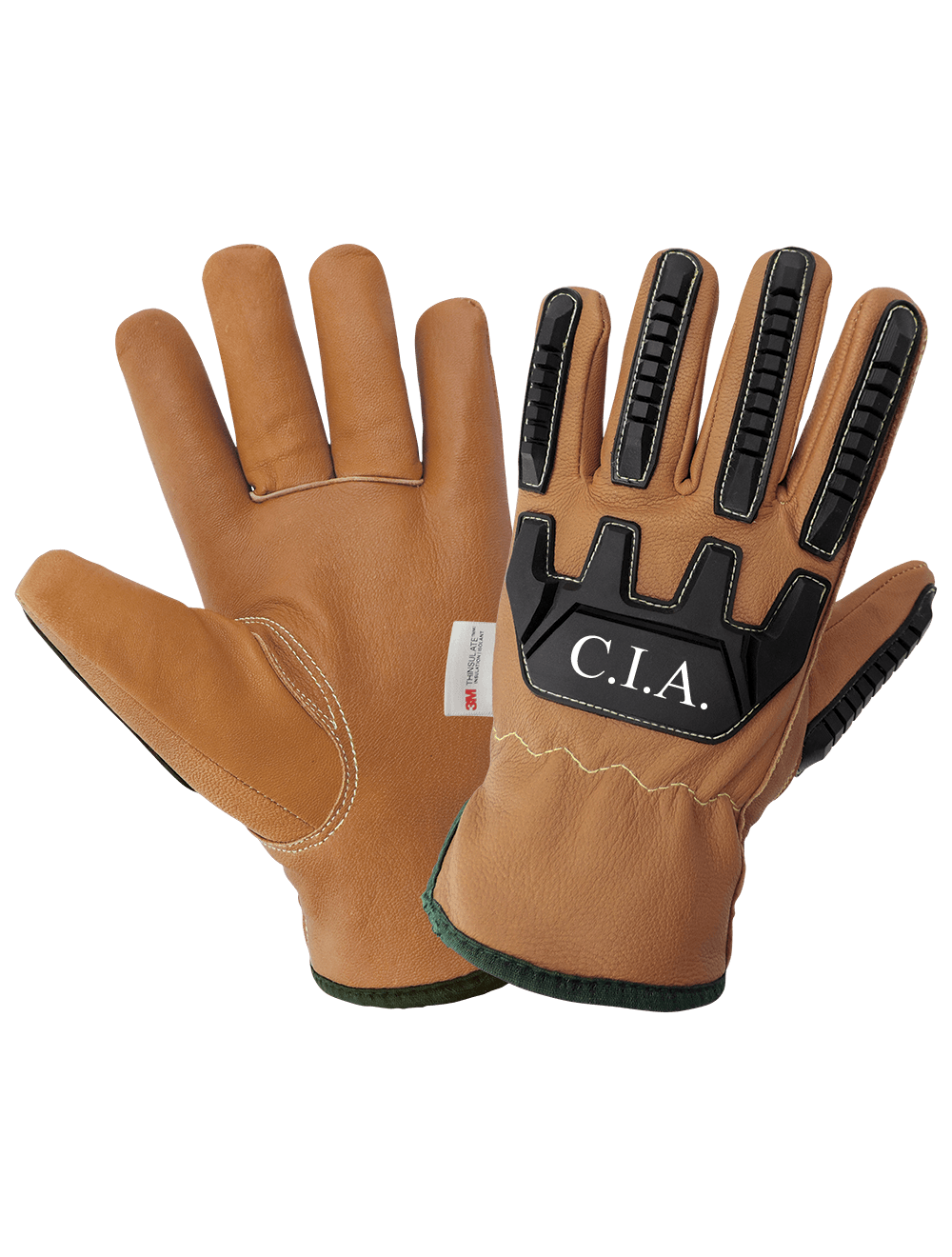 Impact, Oil, Water, and Cut Resistant Insulated Gloves - CIA3800INT