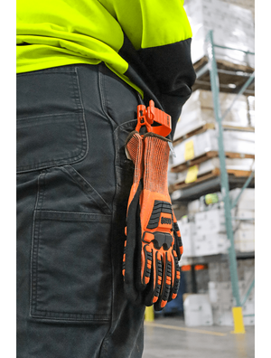 Vise Gripster® C.I.A. High-Visibility Cut and Impact Resistant Gloves Made with Tuffalene® Platinum - CIA388XFT