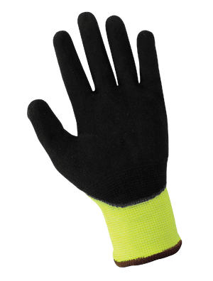 Vise Gripster® C.I.A. High-Visibility Double Mach Finish Nitrile Coated Impact Gloves with Cut, Impact, Abrasion, and Puncture Resistance - CIA501MF
