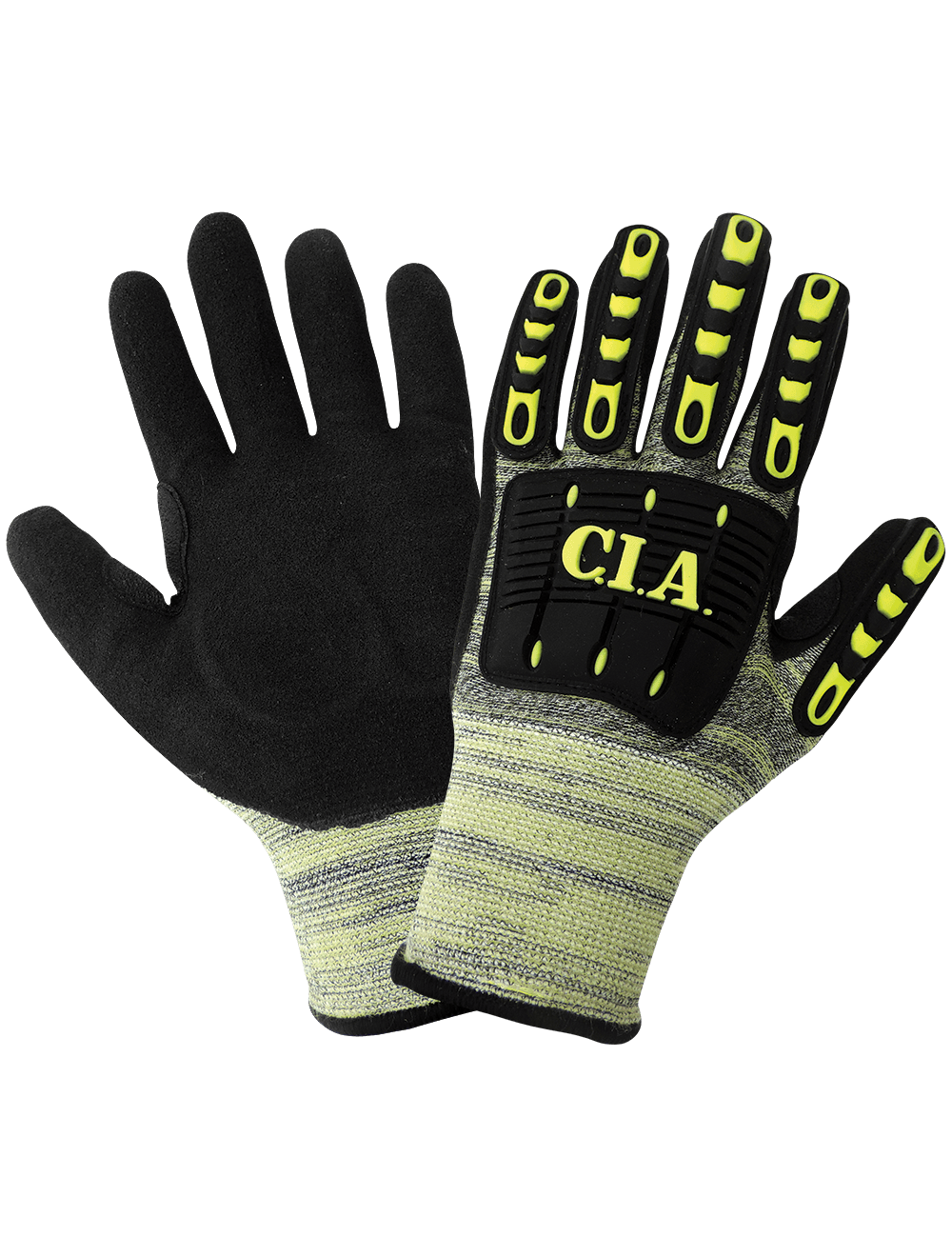 Vise Gripster® C.I.A. Cut, Impact, Abrasion, and Puncture Resistant Nitrile Coated Gloves - CIA609MF