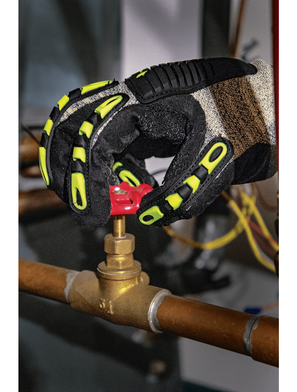 Vise Gripster® C.I.A. Cut, Impact, Abrasion, and Puncture Resistant Nitrile Coated Gloves - CIA609MF