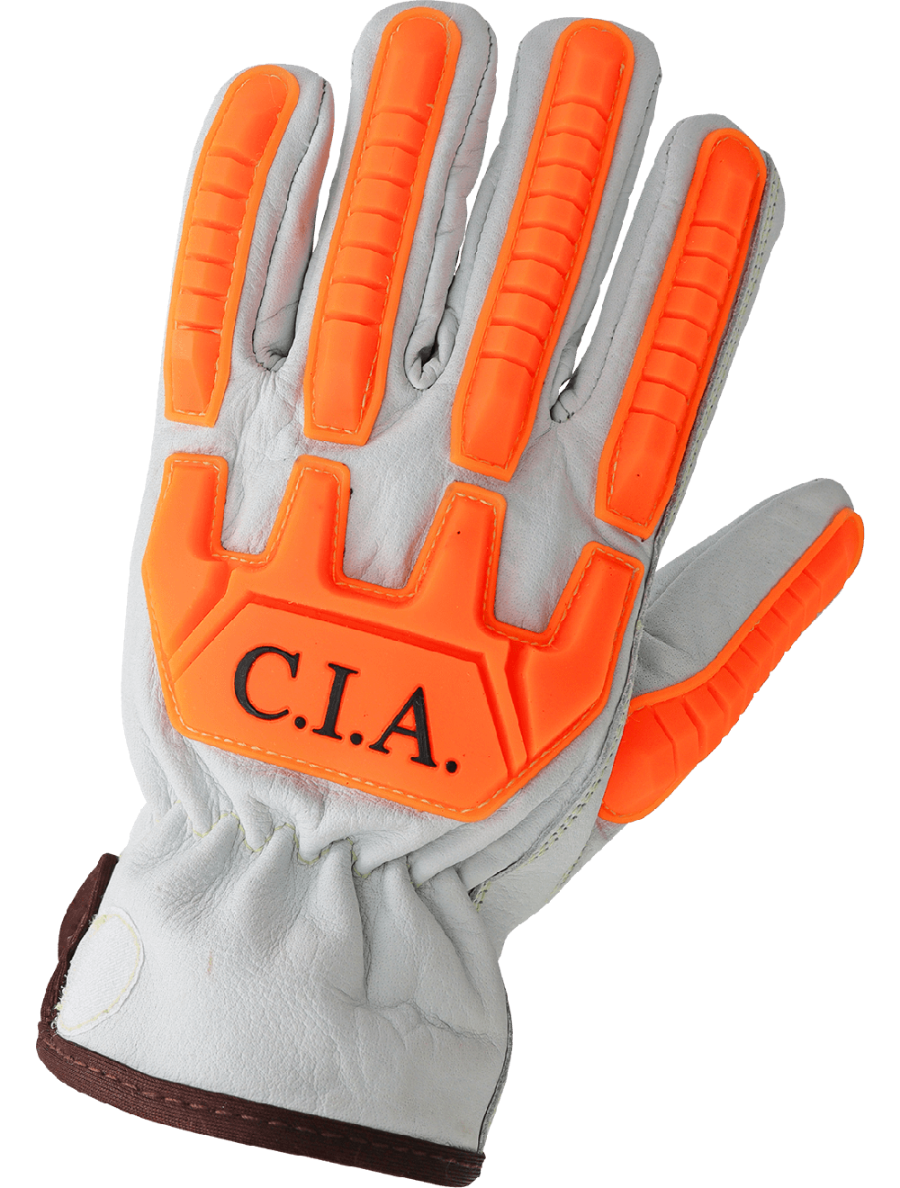 High-Visibility Cut and Impact Resistant Buffalo Leather Drivers Gloves - CIA7700