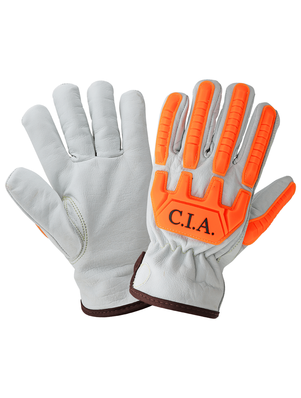 High-Visibility Cut and Impact Resistant Buffalo Leather Drivers Gloves - CIA7700