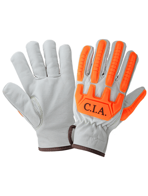 High-Visibility Cut and Impact Resistant Buffalo Leather Drivers Gloves - CIA7700