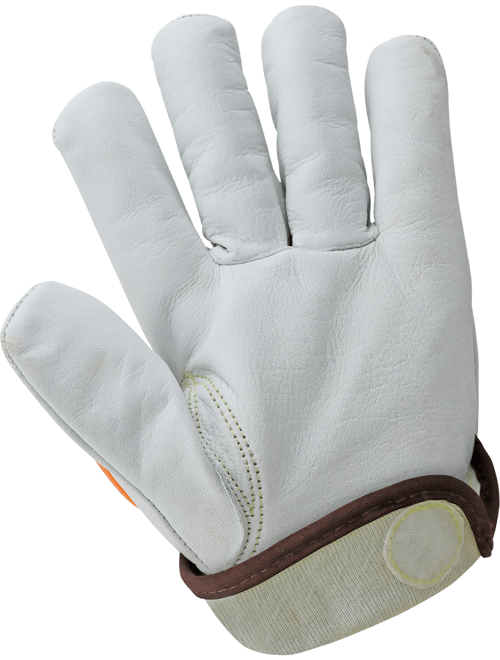 High-Visibility Cut and Impact Resistant Buffalo Leather Drivers Gloves - CIA7700