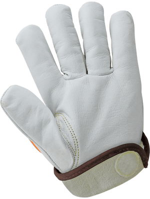 High-Visibility Cut and Impact Resistant Buffalo Leather Drivers Gloves - CIA7700