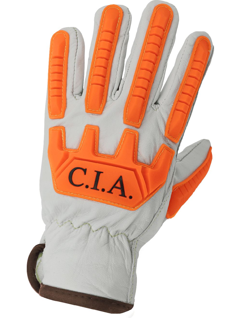 High-Visibility Cut, Impact, Oil, and Water-Resistant Premium Leather Drivers Gloves - CIA7900