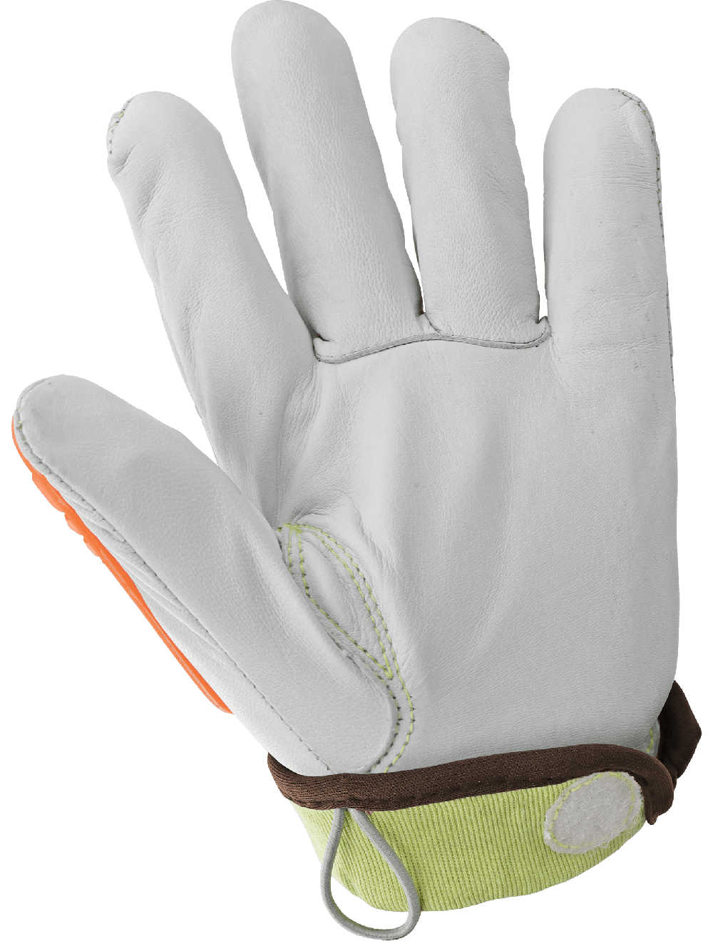 High-Visibility Cut, Impact, Oil, and Water-Resistant Premium Leather Drivers Gloves - CIA7900