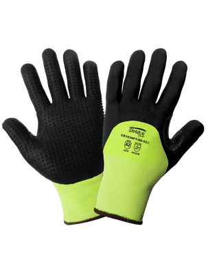 Samurai Glove® High-Visibility Cut Resistant Dotted Gloves with Cut, Abrasion, and Puncture Resistance - LIMITED STOCK - CR183NFT-RD