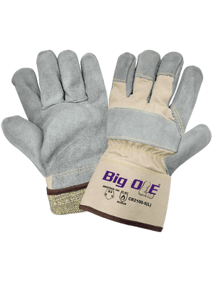 Big Ole® Cut, Abrasion, and Puncture Resistant Premium Leather Palm Gloves - CR2100