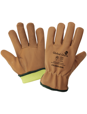 Oil, Water, Cut, Abrasion, Puncture, and Flame Resistant Grain Goatskin Gloves - CR3800
