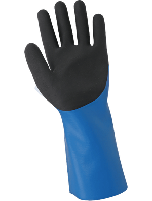 FrogWear® Double-Dipped Nitrile, Supported, Chemical Gloves with Cut, Abrasion, and Puncture Resistance - CR592