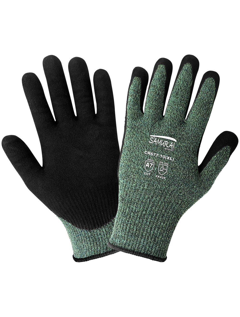 Samurai Glove® Xtreme Foam Technology Coated Performance Cut Resistant Gloves - CR677