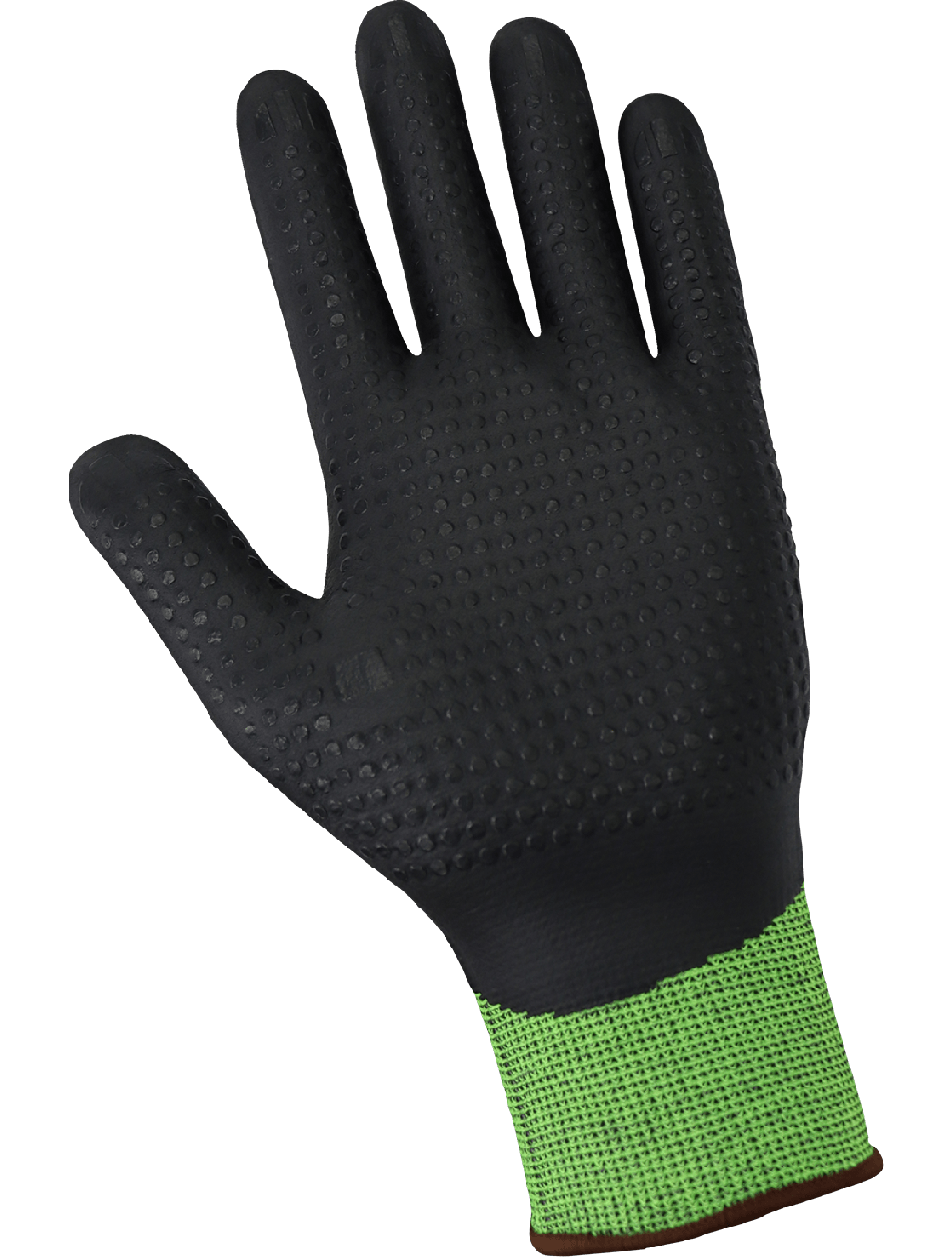 Samurai Glove® High-Visibility Cut Resistant Fully Coated Gloves Made with 18-Gauge Tuffalene® Platinum - CR888D