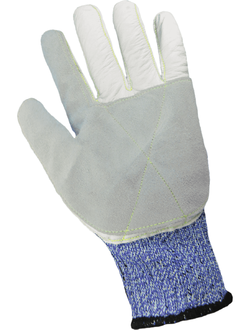 Samurai Glove® Cut, Abrasion, and Puncture Resistant Tuffalene® Gloves with Reinforced Premium Cowhide Leather Palm - CR900LF