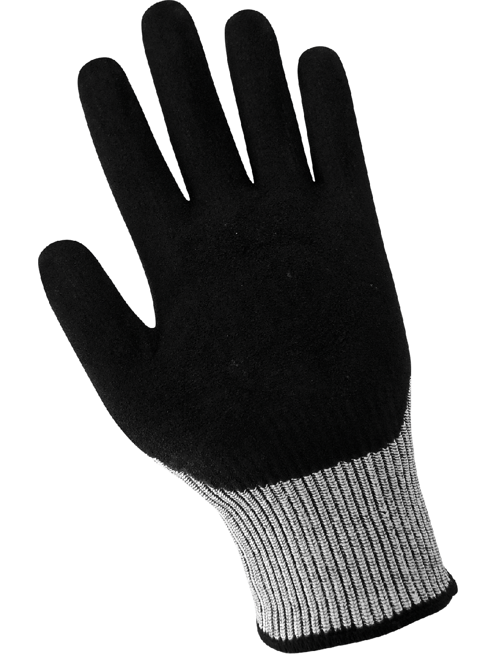 Samurai Glove® Salt-and-Pepper Tuffalene® Platinum Cut, Abrasion, and Puncture Resistant Gloves Free from Enhancements - LIMITED STOCK - CR913MF