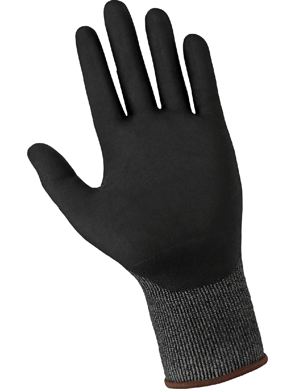 Samurai Glove® Salt-and-Pepper Cut Resistant Coated Touch Screen Gloves Made with 21-Gauge Tuffalene® Platinum - CR921