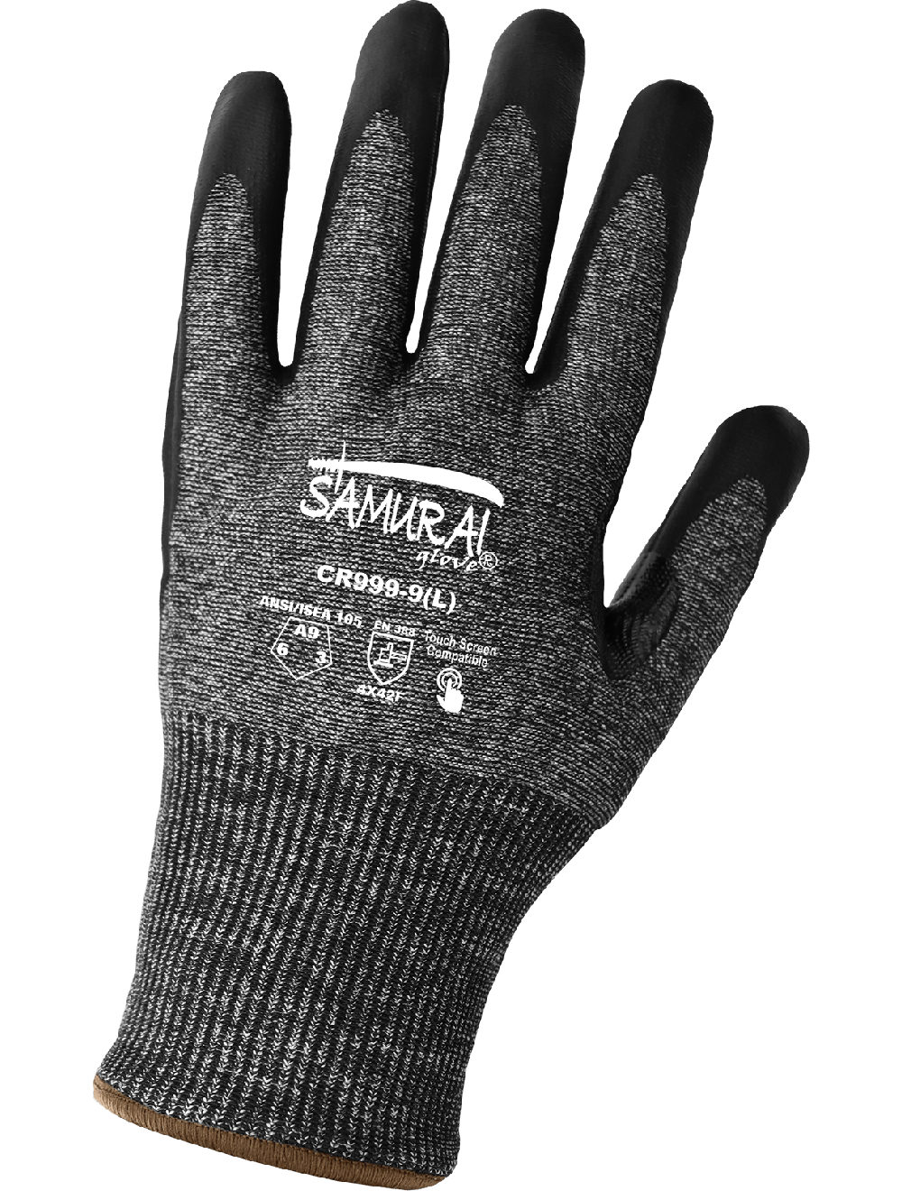Samurai Glove® Cut Resistant Tuffalene® UHMWPE Reinforced Touch Screen Gloves - CR999