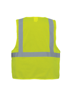 FrogWear® HV Lightweight Mesh Polyester Safety Vest - GLO-001V